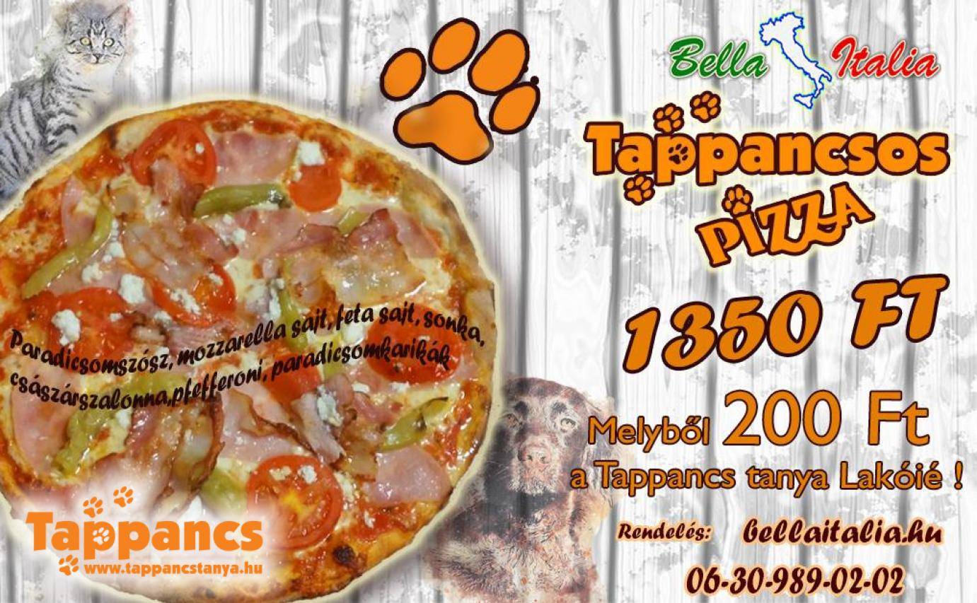 Tappancsos pizza